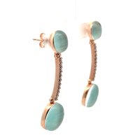 Pendientes Lucos Mujer in Plata ESOR C68-ACQUAMARINA - ESOR C68-ACQUAMARINA